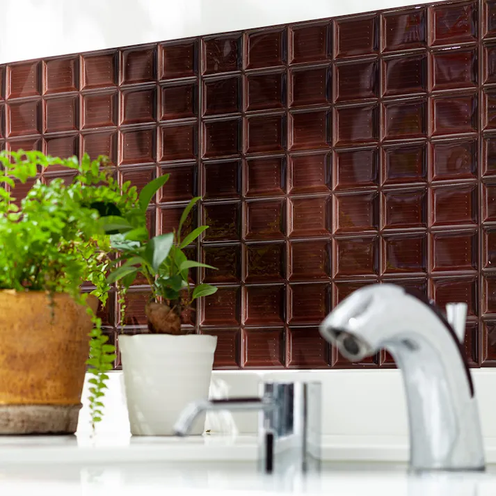 カインズ Kumimoku デザインシート スクエア チョコレート