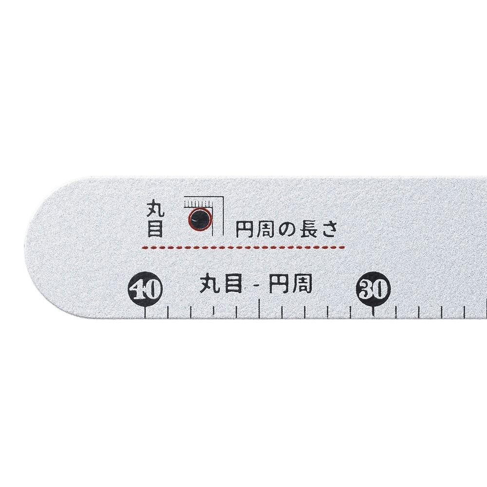 Kumimoku 目盛りが見やすい幅広さしがね シルバー | 作業工具・作業