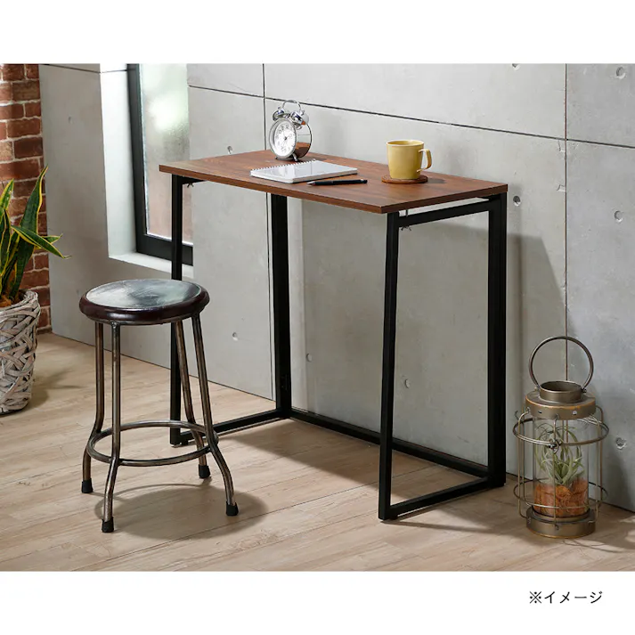 D11 折りたたみ式ワークデスク ブラウン 80×40cm(販売終了)