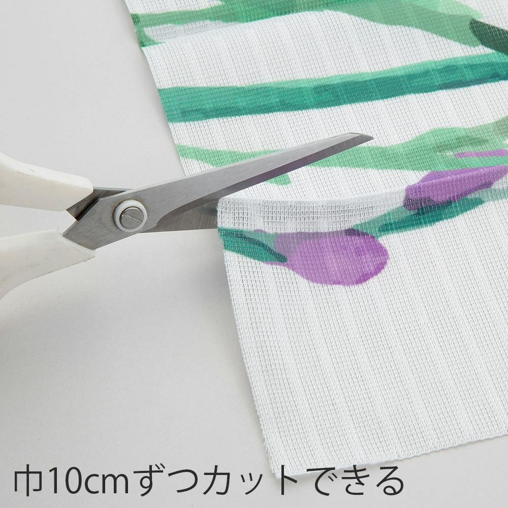 幅も高さも調整間仕切りカーテン フラワー 180cm | カーテン・カーテン