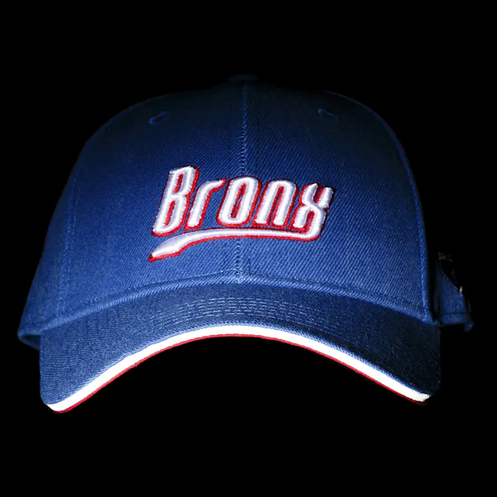 カインズ 刺繍キャップ BRONX ブルー