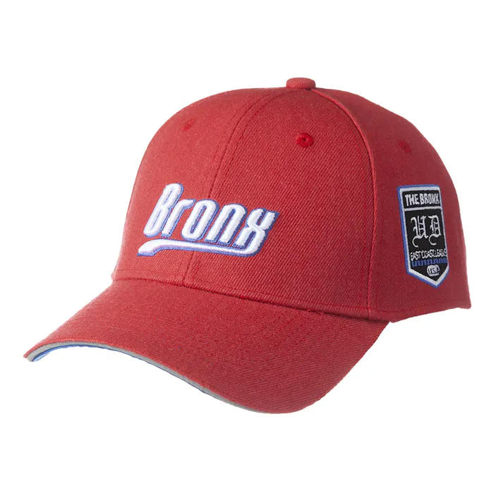 カインズ 刺繍キャップ BRONX レッド