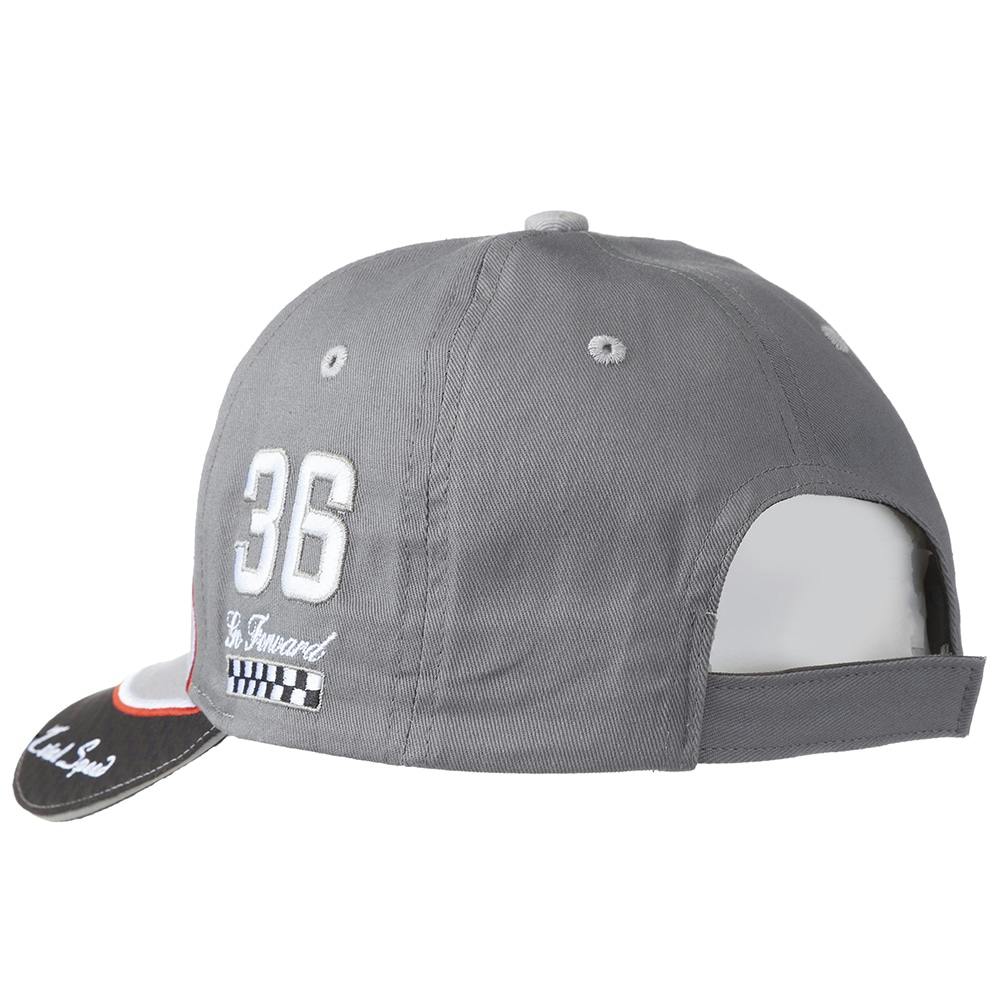 MASU グレー 刺繍ロゴ キャップ sqnz（エスキュンズ）】sqnz logo cap / ロゴ ベースボール