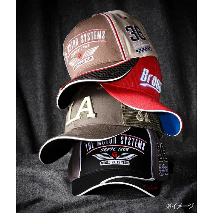 カインズ 刺繍キャップ THE MOTER SYSTEMS ベージュ