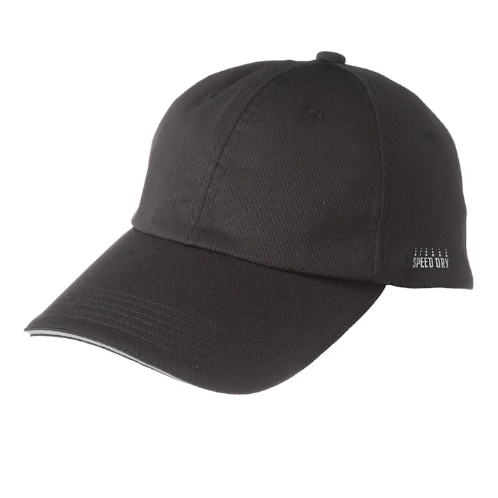 カインズ スピードドライ 吸汗速乾キャップ ブラック