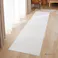どこでも気軽に使えるマット プレーン ホワイト 45×180cm