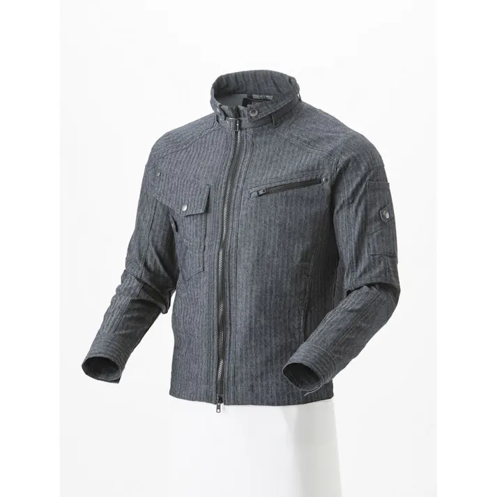 カインズ ストレッチジャケット ヘリンボーン L