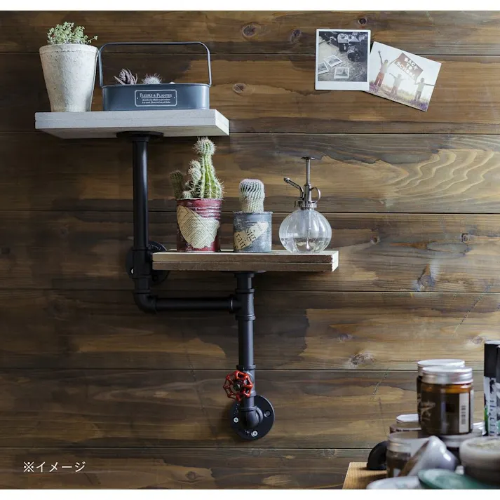 カインズ Kumimoku アンティークパイプ L型 90度 9619