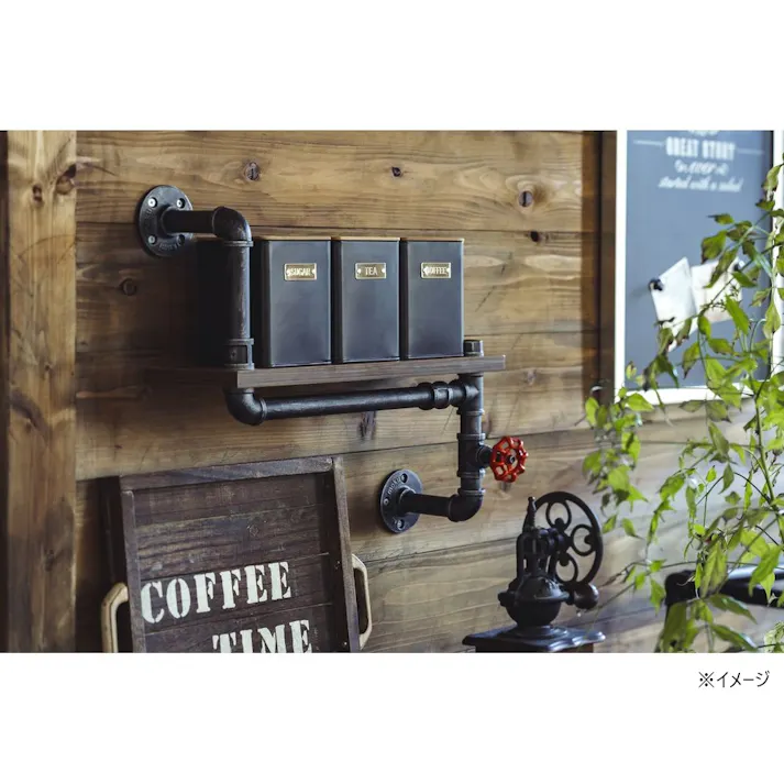 カインズ Kumimoku アンティークパイプ 4方 9657