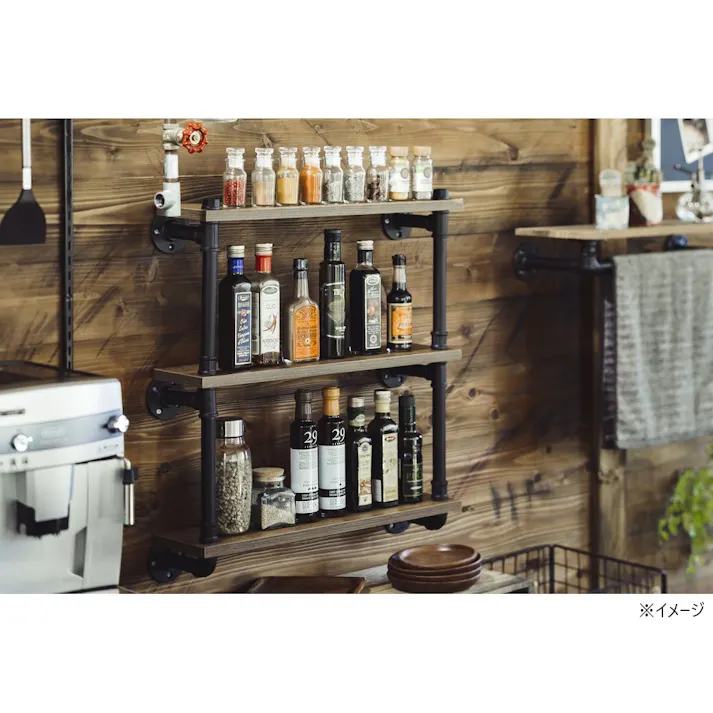 カインズ Kumimoku アンティークパイプ 4方 9657