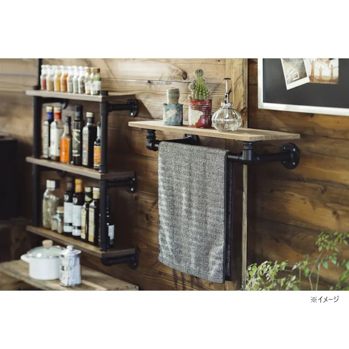 カインズ Kumimoku アンティークパイプ 六角ニップル 9688