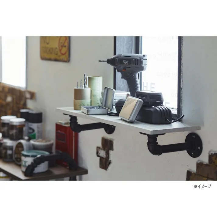 カインズ Kumimoku アンティークパイプ 六角ニップル 9688