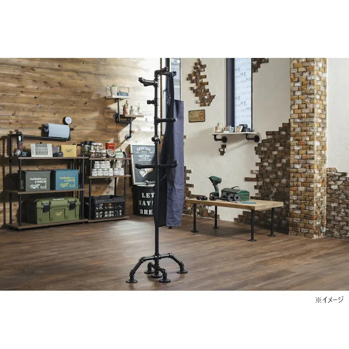 カインズ Kumimoku アンティークパイプ プレート 9732