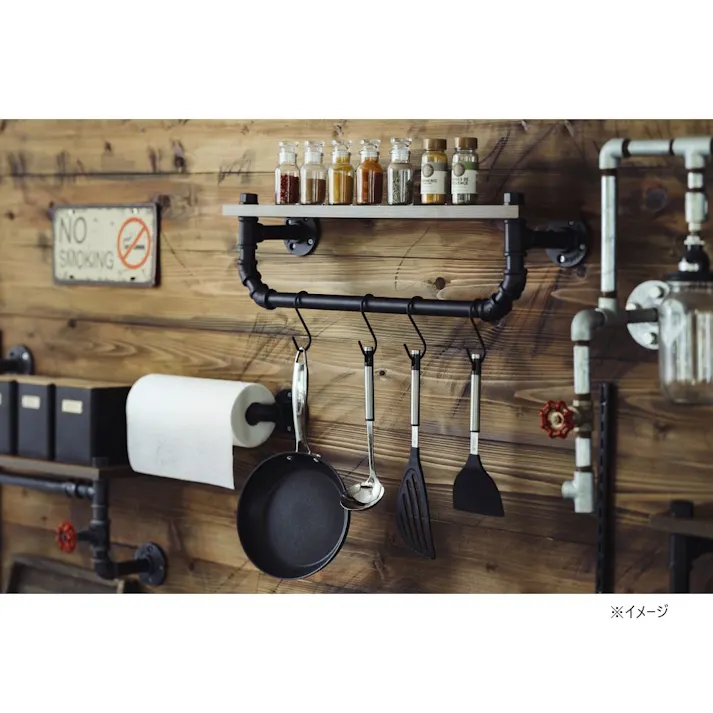 カインズ Kumimoku アンティークパイプ 直管 200mm