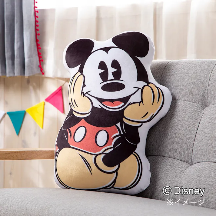 and cuteマシュマロクッションミッキーマウス
