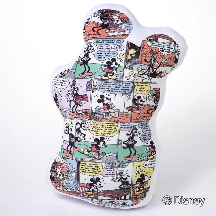 and cuteマシュマロクッションミッキーマウス