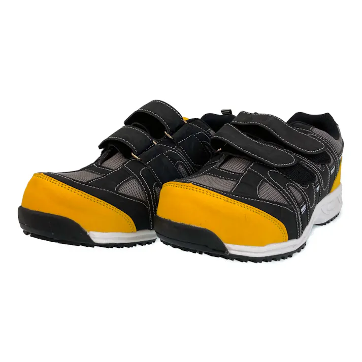 カインズ 安全スニーカー面ファスナー 26.0cm イエロー CPS-02