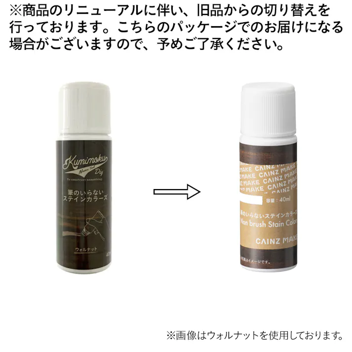 CAINZ MAKE 筆のいらないステインカラーズ エボニーブラック 40ml