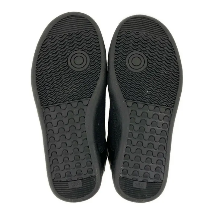 カインズ 樹脂先芯入り安全スニーカー ブラック 紐あり 25.0cm