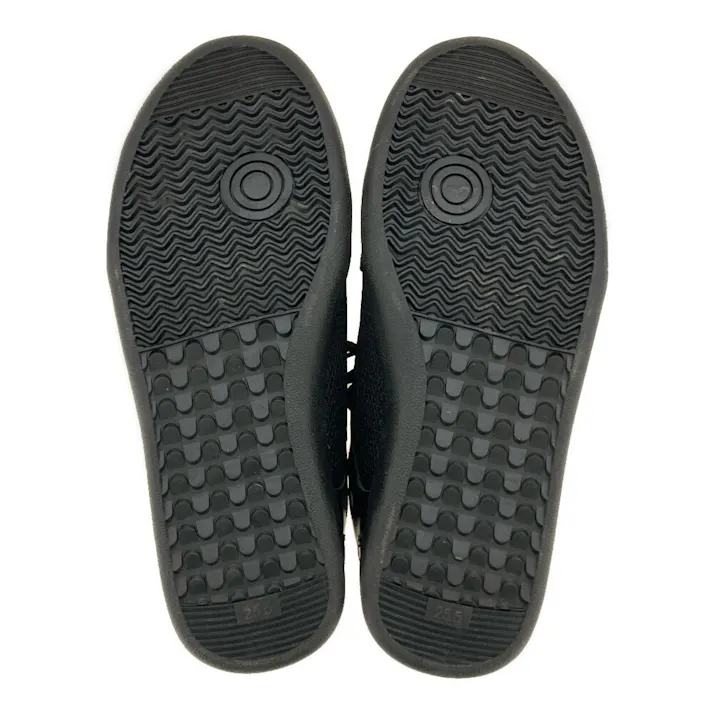 カインズ 樹脂先芯入り安全スニーカー ブラック 紐あり 25.5cm