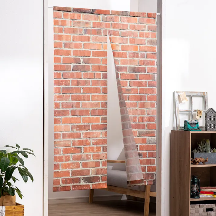 選べるのれんにもなるタペストリー レンガ 100×150【別送品】