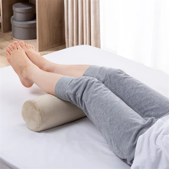ふくらはぎリラックスまくら ベージュ 50×13cm