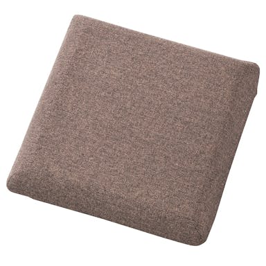 フロアクッション flattyミニ ヘリンボン ブラウン 45×45cm