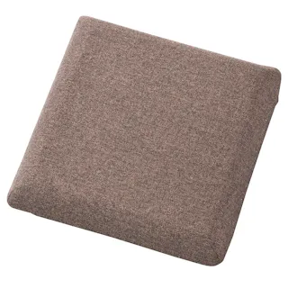フロアクッション flattyミニ ヘリンボン ブラウン 45×45cm