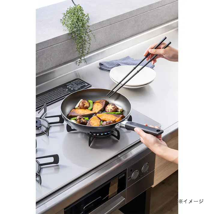 ガス火専用ふっ素コートフライパン 26cm