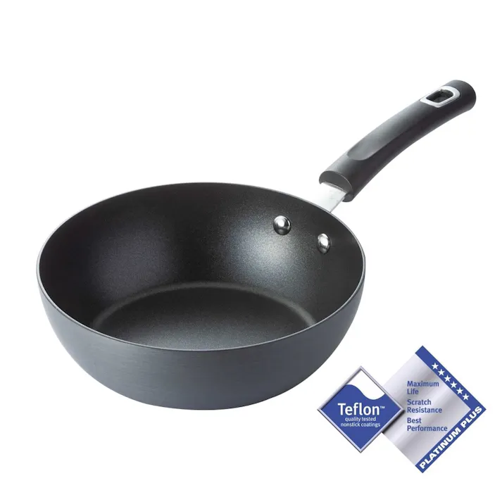 ガス火専用 焦げ付きにくいフライパン 22cm 深型