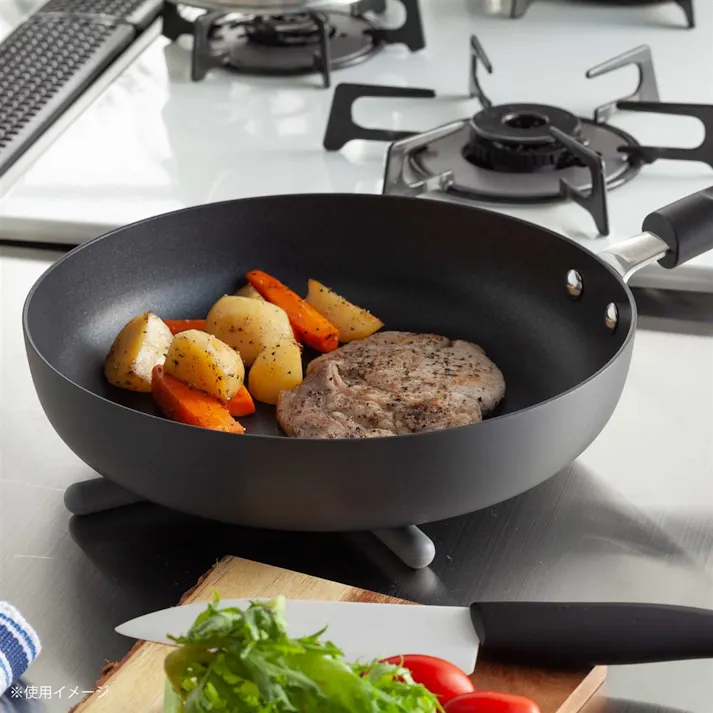 ガス火専用 焦げ付きにくいフライパン 26cm