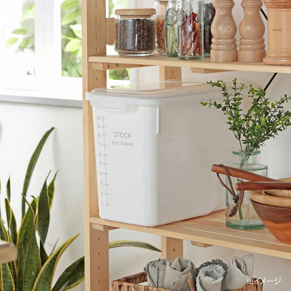 鮮度を保つ密閉米びつ 12kg | 保存容器 通販 | ホームセンターのカインズ