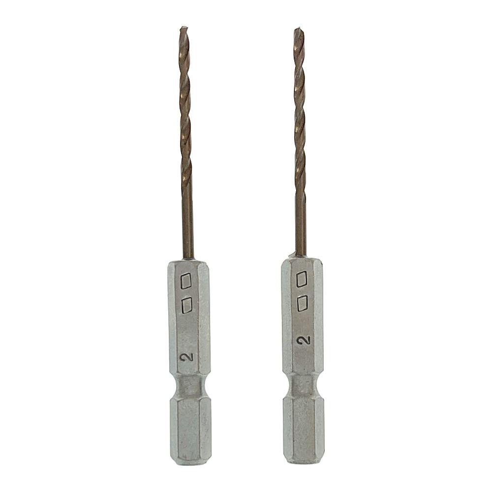 ステンレス対応鉄工ショートドリル 2.0mm 2本組 | 電動工具 通販