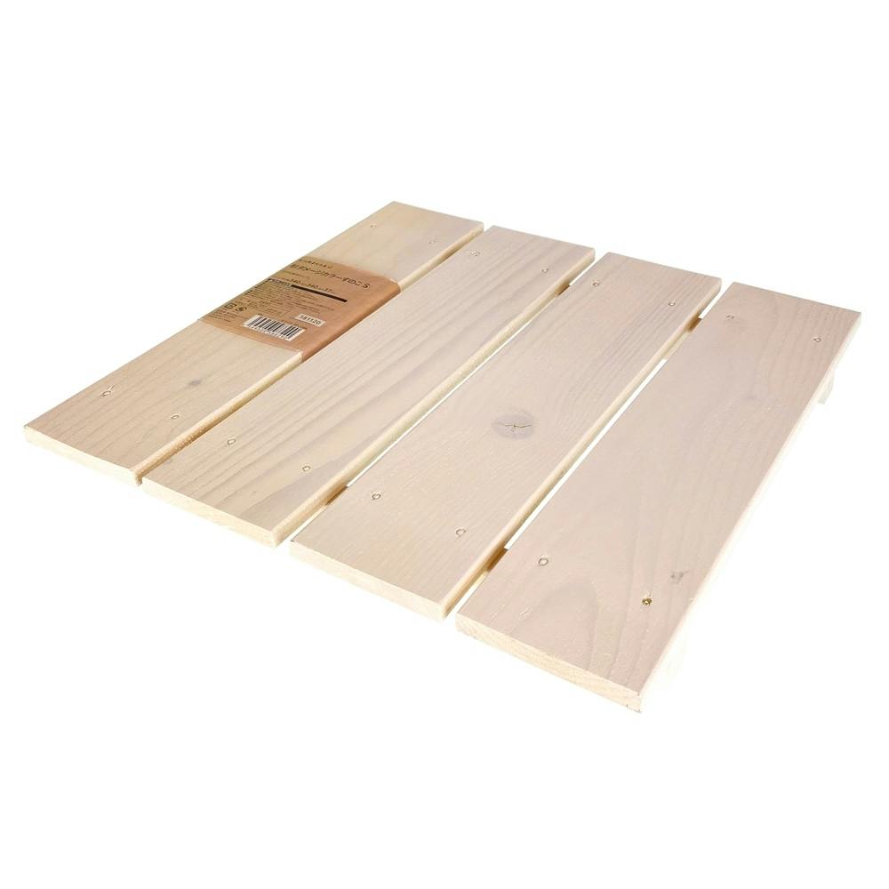 カインズ 杉ダメージカラーすのこ S ホワイト | 押入れ収納