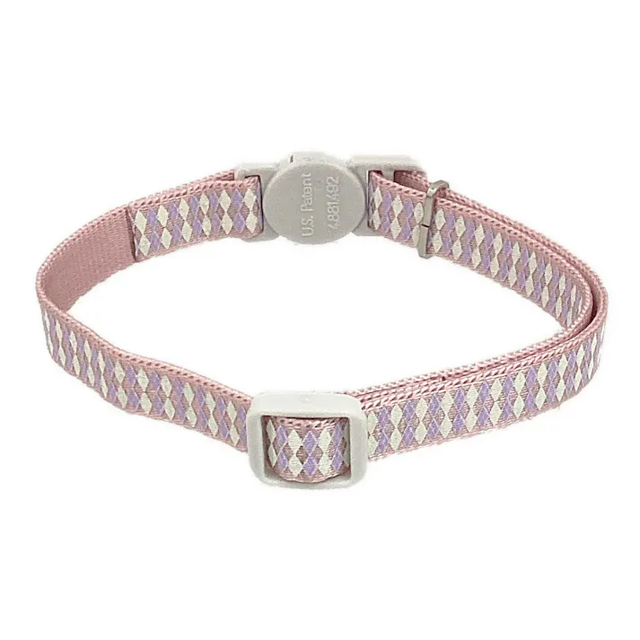 Pet’sOne キャットカラー アーガイルピンク