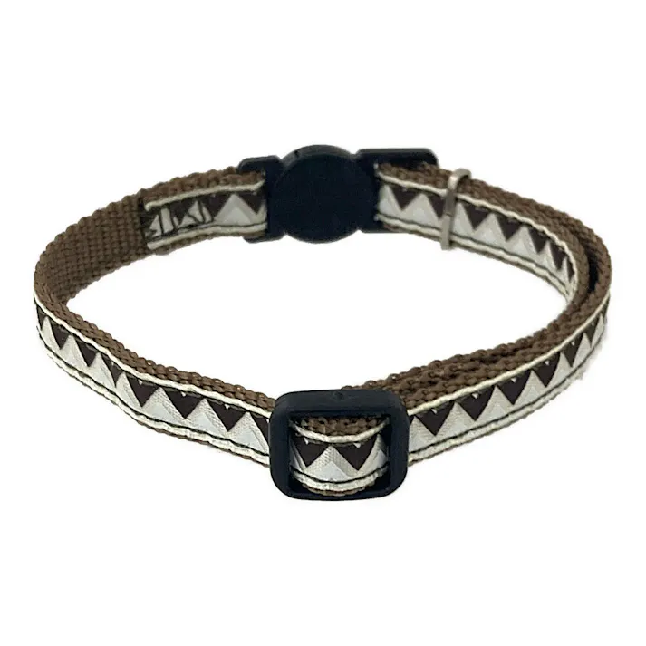 Pet’sOne キャットカラー ギザギザブラウン