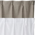 汚れがつきにくい シュニープレイン100×110cm 4枚組セットカーテン(販売終了)