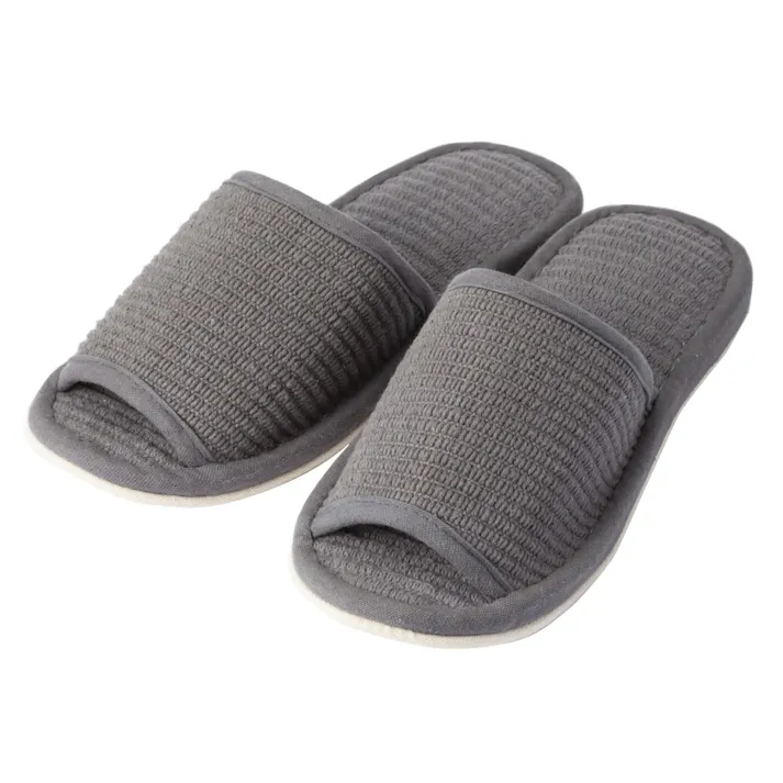 ふんわりコットンスリッパ グレー 28~30cm(販売終了)