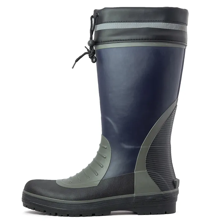 カインズ 足にフィットして歩きやすいレインブーツ ネイビー LL