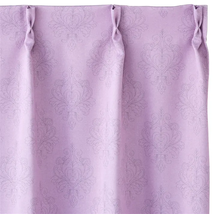 汚れがつきにくい遮光カーテン クリーンオーナメント 100×135cm 2枚組