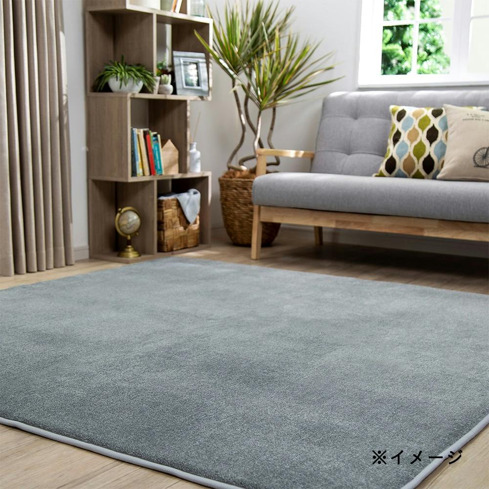 低反発ラグ グレー 20mm厚　185×240 ＆Pet 低反発ふんわりラグ グレー 190×240cm (販売終了) | ラグ