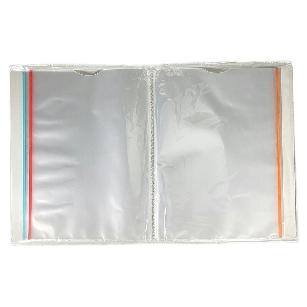 分類しやすいクリアブック A4 60P ホワイト | 文房具・事務用品 通販