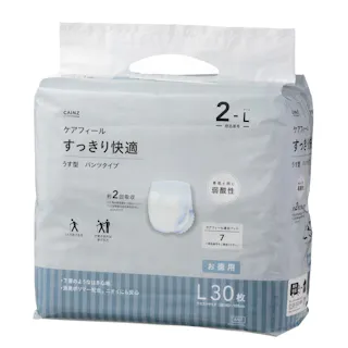 ケアフィール すっきり快適 うす型 パンツタイプ L お徳用 30枚