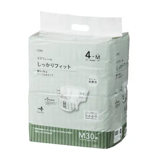 ケアフィール しっかりフィット 横モレ防止 テープ止めタイプ M 約5回吸収 30枚 医療費控除対象商品
