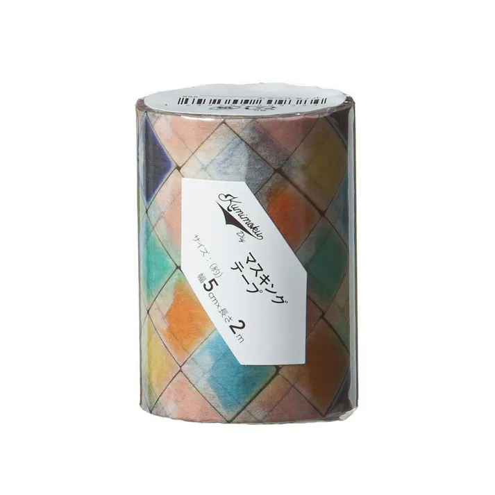 カインズ Kumimoku マスキングテープ カラフルタイル 5cm×2m