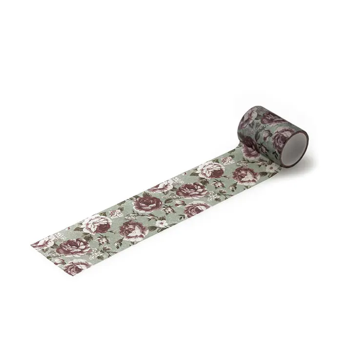 カインズ Kumimoku マスキングテープ ヴィンテージフラワー 5cm×2m