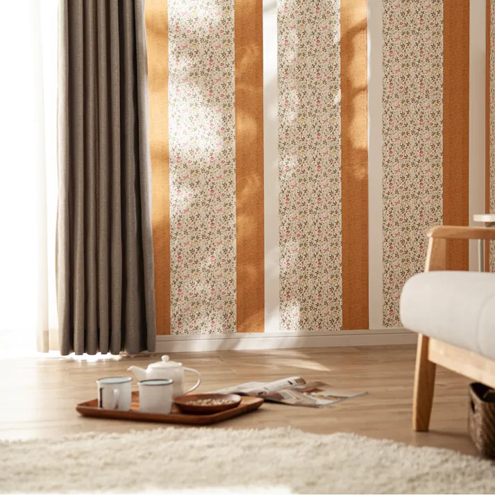 カインズ Kumimoku マスキングテープ 壁紙用 フラワー 23cm×2.5m