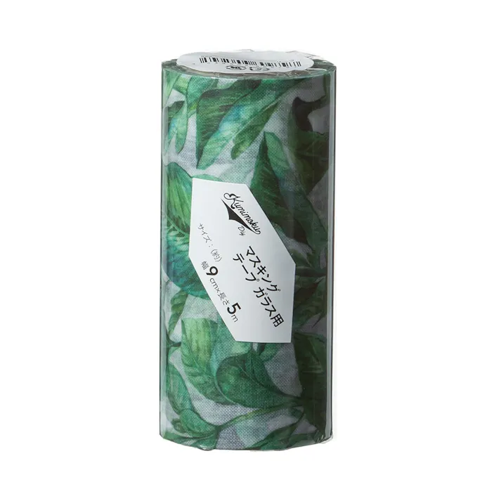 カインズ Kumimoku マスキングテープ ガラス用 リーフ 9cm×5m