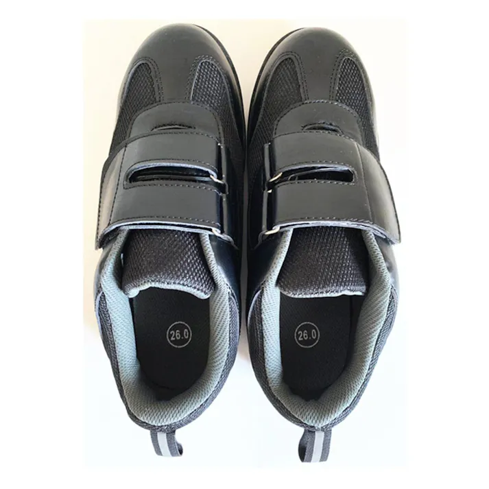 カインズ 樹脂先芯入り安全スニーカー ブラック 面ファスナー 26.0cm