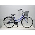 【自転車】軽快車 26インチ 外装6段 CF19-WB266 ブルー(販売終了)
